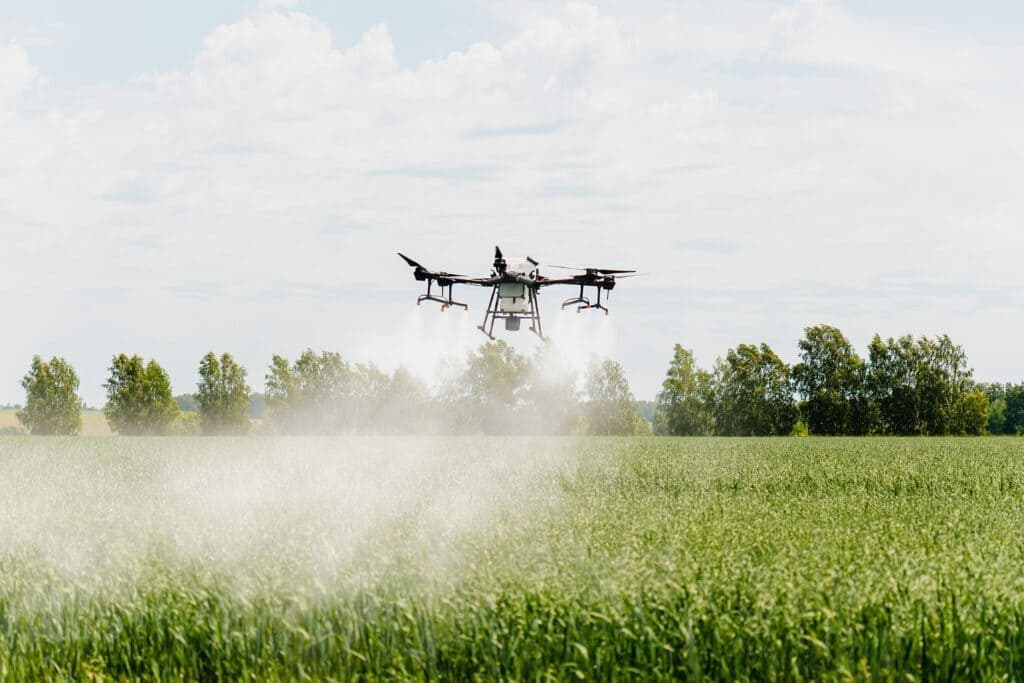 Drone Aplicando